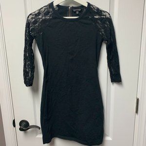 Lace Black Dress